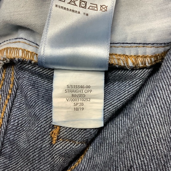 GAP Straight Leg Jeans Size 33x30 - Picture 7 of 7